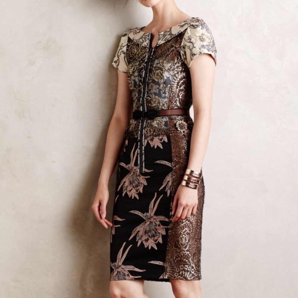 Byron Lars embroidered dress | 00 | NWOT